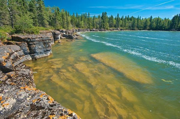 Canada-Manitoba-Wanless Rocky Lake shoreline